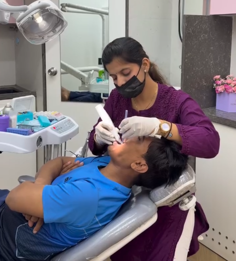 Digital X-ray review at Infinity Smiles